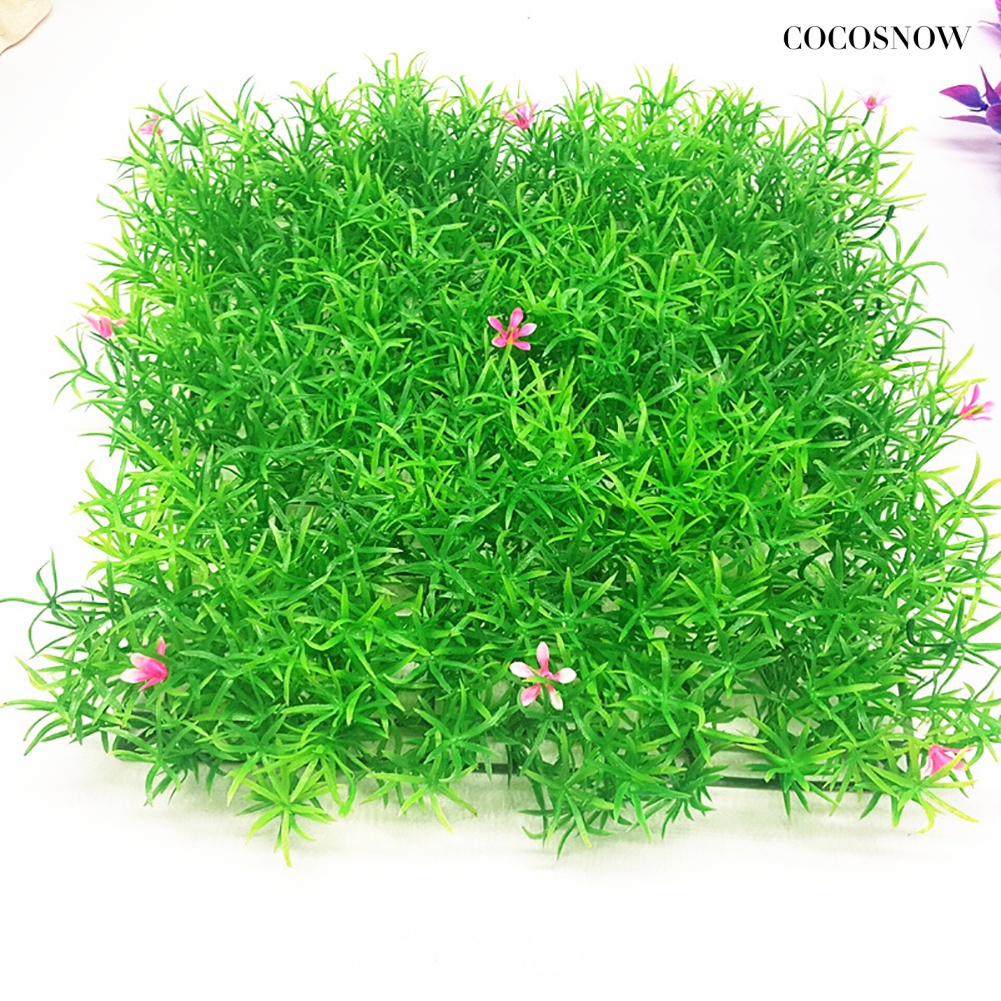 Nhà máy nước nhân tạo xanh bể cá bể cá trang trí bãi cỏ thực tế