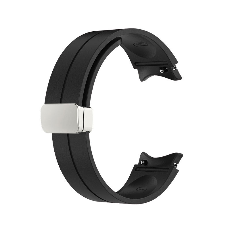 Silicone Dây Đeo Silicon Có Khóa Nam Châm Cho Đồng Hồ Thông Minh samsung galaxy watch 6 / 5 / 4 44mm 40mm pro 45mm
