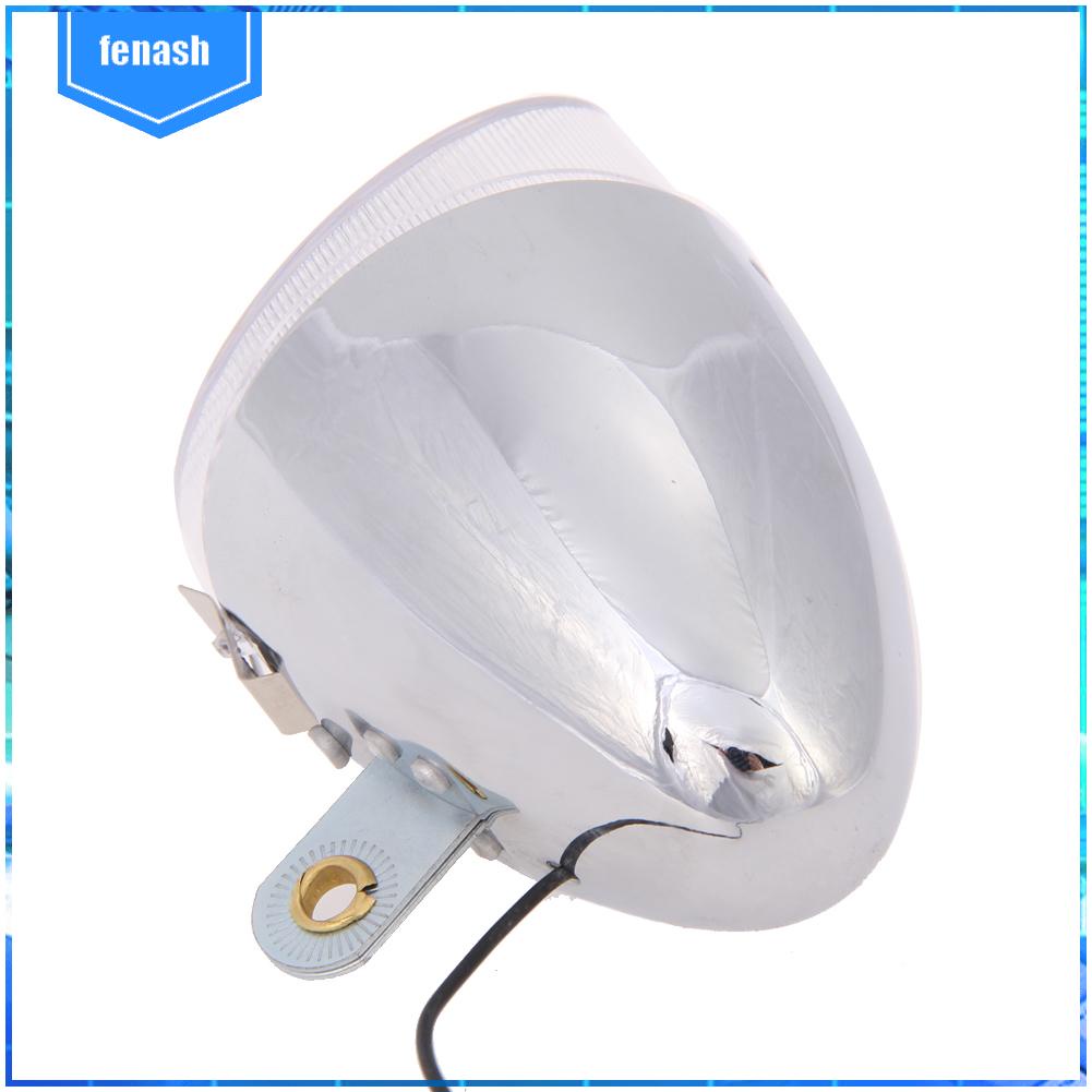 Đạp xe đạp dynamo đèn đặt an toàn không có đèn pha phía sau