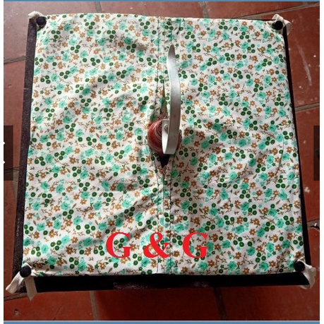 Tấm che nóc lồng chim, Bịt nóc lồng vuông chào mào, tấm che nắng nóc lồng chim