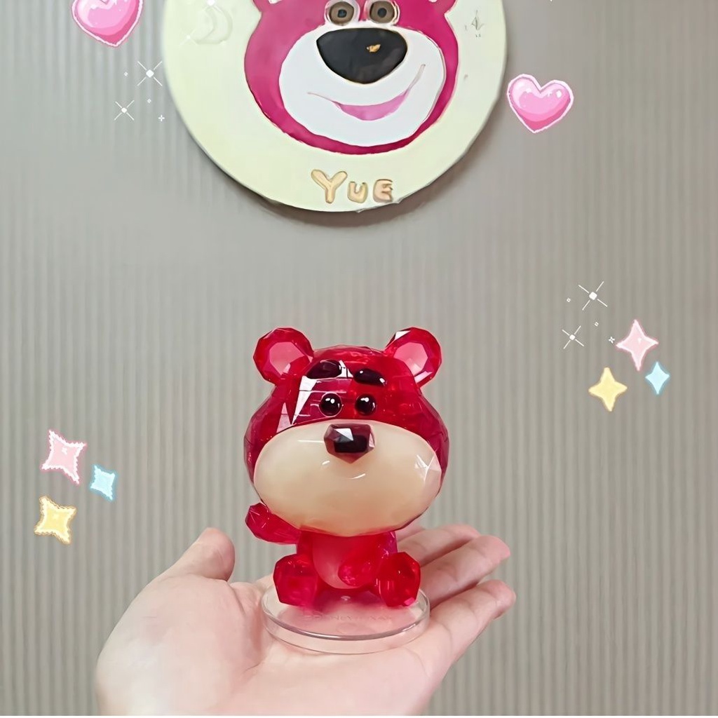 Đồ Chơi Khối Lắp Ráp Mô Hình Nhân Vật Disney Gấu Buzz Lightyear Ba Mắt Trong Phim Toy Story