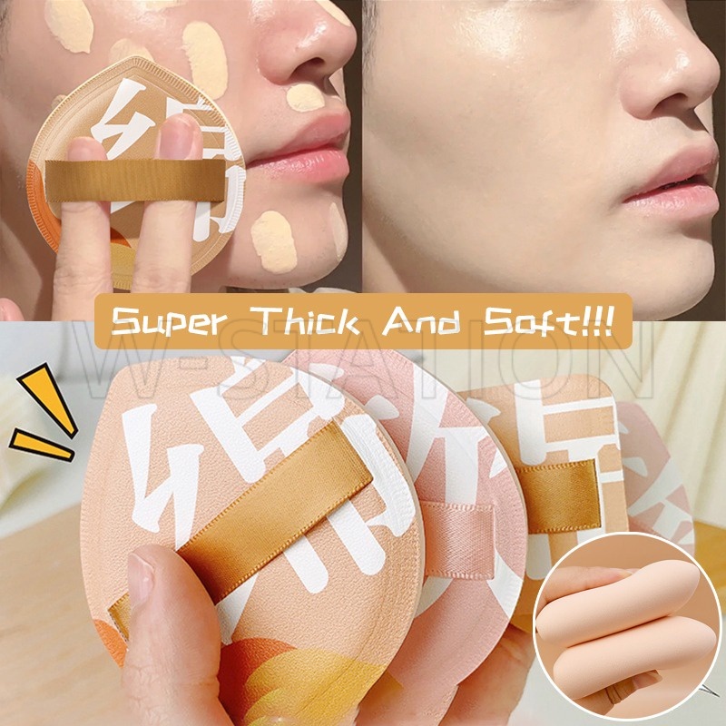 Super soft fluffy air cushion mỹ phẩm puff / dry wet use bb cream makeup sponge / thicken foundation blending cotton candy powder puff / dụng cụ trang điểm làm đẹp chuyên nghiệp