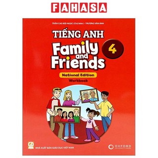 Sách Tiếng Anh 4 Family And Friends (National Edition) - Workbook (2023)