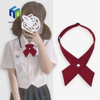 Cà Vạt Nơ Chéo Màu Sắc Đồng Phục Học Sinh / Đám Cưới