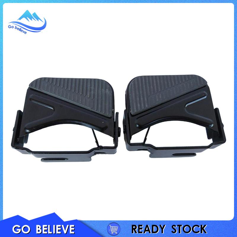 1 cặp bàn đạp sau có thể gập lại chỗ để chân ghế sau chốt chân