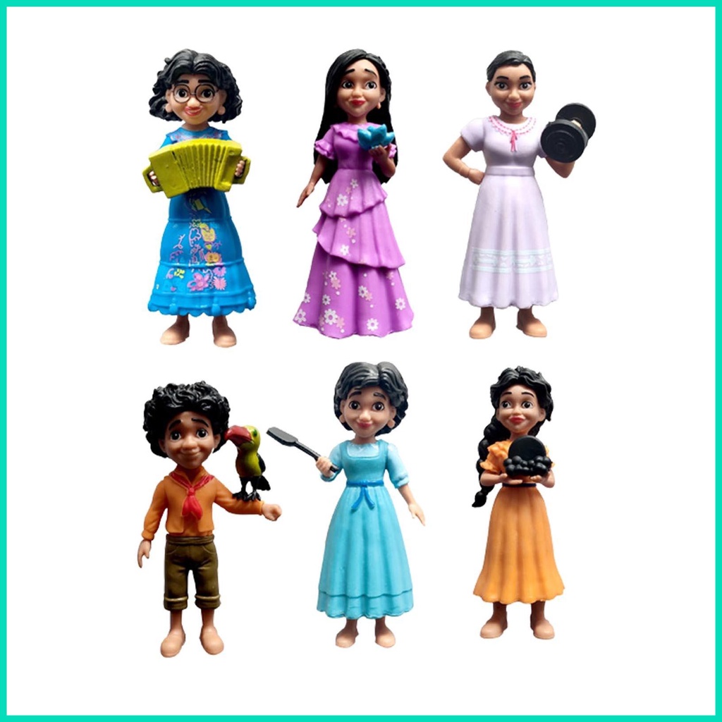6 cái anime bức tượng nhỏ đồ chơi nhật bản anime hành động hình pvc hành động bức tượng nhỏ mô hình búp bê hình đồ chơi magic full house hjuvn