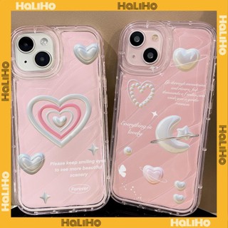 Ốp lưng iPhone 11 Ốp Lưng iPhone Water Ripple Clear Case TPU Chống Sốc Mềm Trong Suốt Lãng Mạn Tỏa Sáng Lãng Mạn Mặt Trăng Tình Yêu Tương thích với iPhone 14Pro max 13 Pro max 12 Pro Max 11 XR XS 7 8Plus