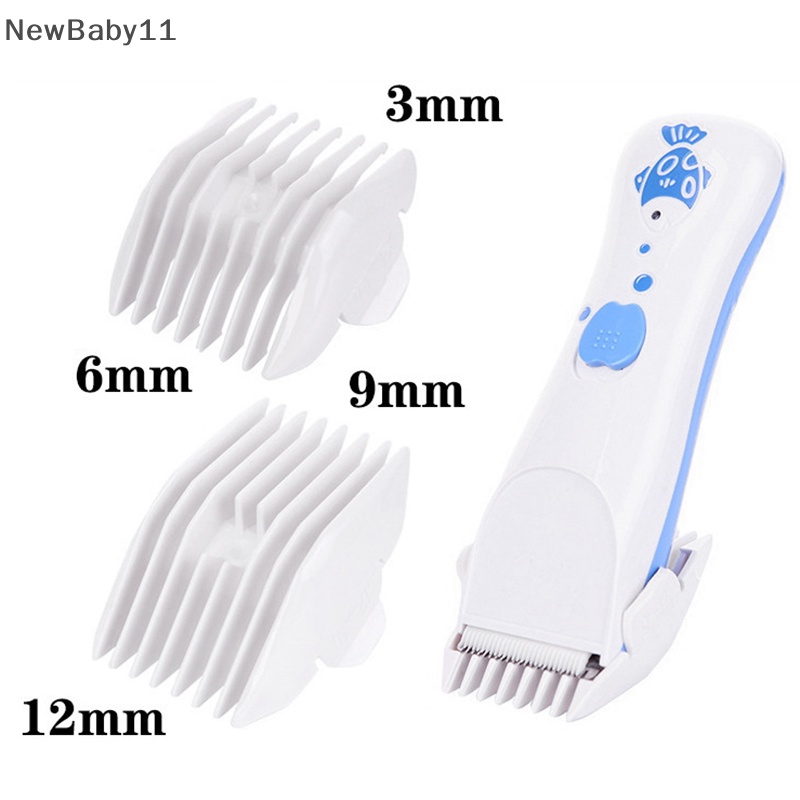 Newbaby quiet baby hair clipper tông đơ cắt tóc trẻ em có thể sạc lại điện cho trẻ em máy cắt tóc chải lông lưỡi không thấm nước.