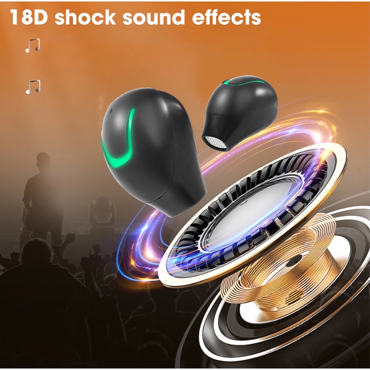Tai nghe bluetooth 5.3 không dây vô hình nhỏ / tai nghe hai tai tws fone tai nghe in-ear / tai nghe âm thanh nổi hifi giảm tiếng ồn cho iphone / tai nghe cảm ứng khi ngủ không thấm nước