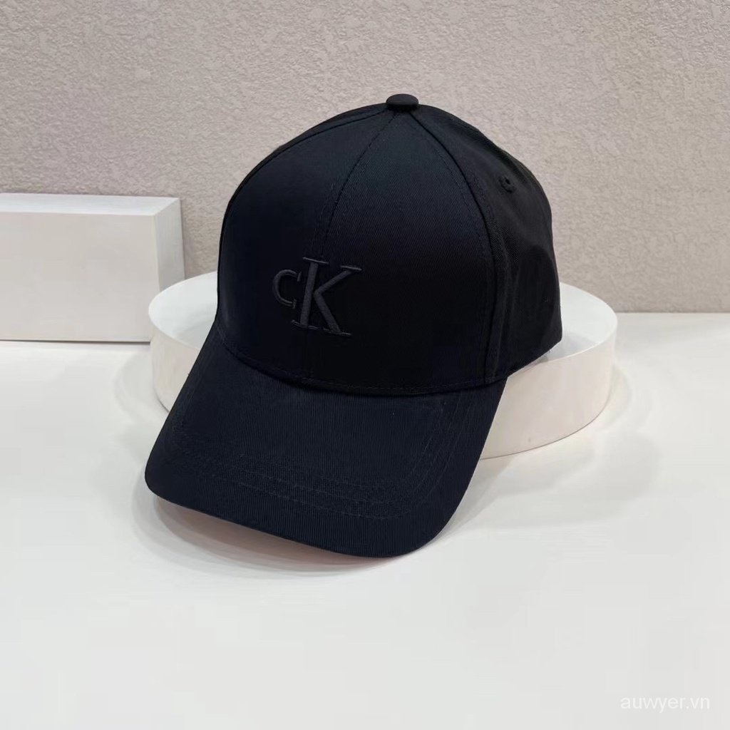 Mũ Lưỡi Trai Ck Thêu Họa Tiết Phong Cách Unisex 4YRB