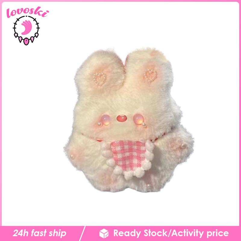 Tự làm yếm thỏ móc khóa thoải mái quà tặng tốt nghiệp thỏ búp bê móc khóa túi nhẹ mặt dây chuyền cho túi xách chìa khóa ví trang trí ngày lễ