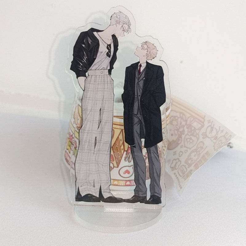 Mô hình Standee Haikyuu Acrylic Stand Shoyo Hinata Tobio Kageyama Anime decor góc học tập để bàn làm việc