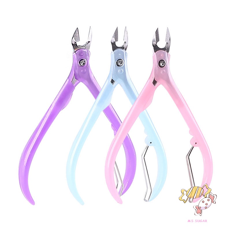 YADORNOS Kềm cắt móng tay màu kềm cắt kéo bằng thép không gỉ