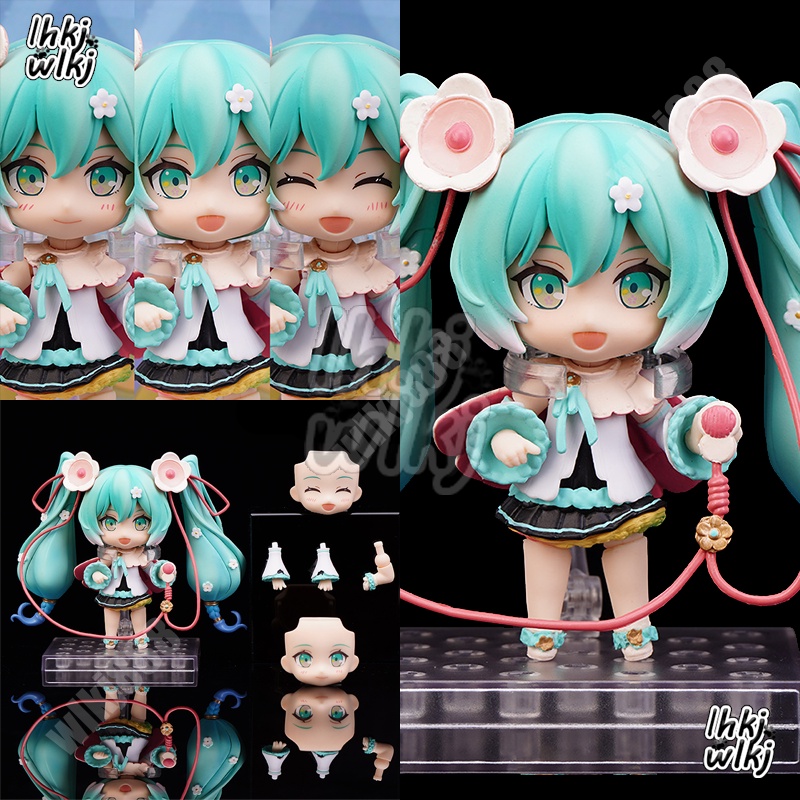 Hatsune miku nendoroid kỷ niệm 15 năm và ver. 1940 bánh dâu tây 1938 phiên bản q dễ thương 338 kagamine len mô hình búp bê 189 thay đổi khuôn mặt articulado hình hành động thần tượng ảo