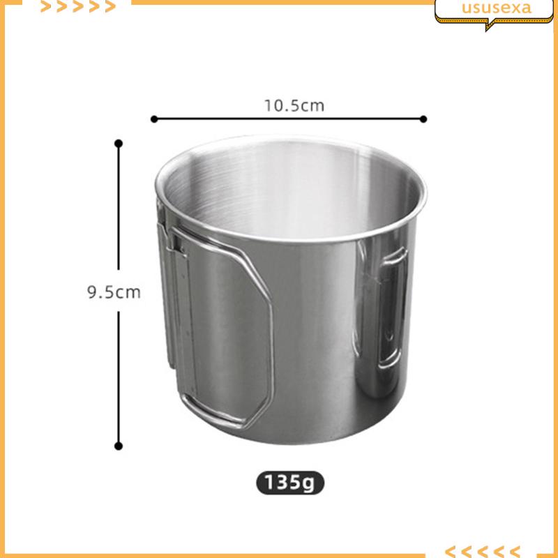 Backpacking gear chai thép không gỉ để đi du lịch leo núi dã ngoại