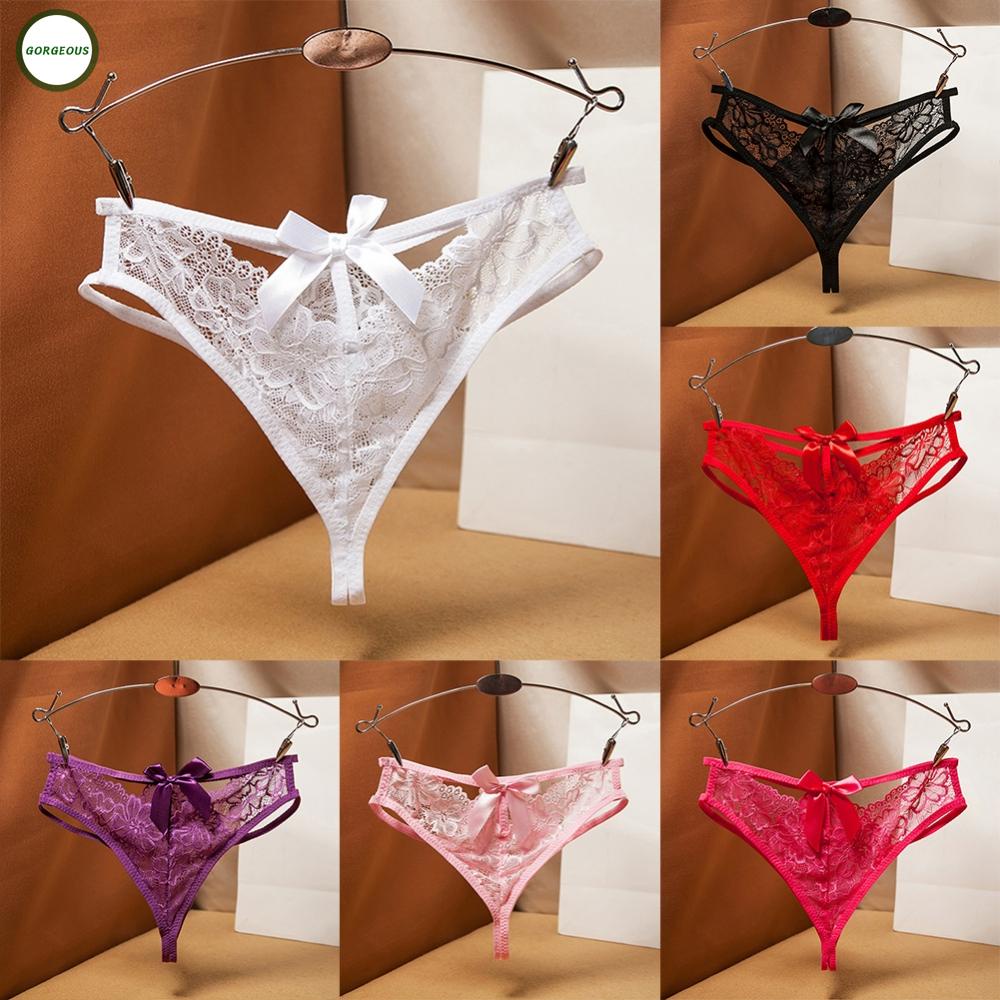 New Coming~Female Bodysuit Panties Sexy Sheer T-back Thong Women 1pc Briefs G-string#Home Essentialses