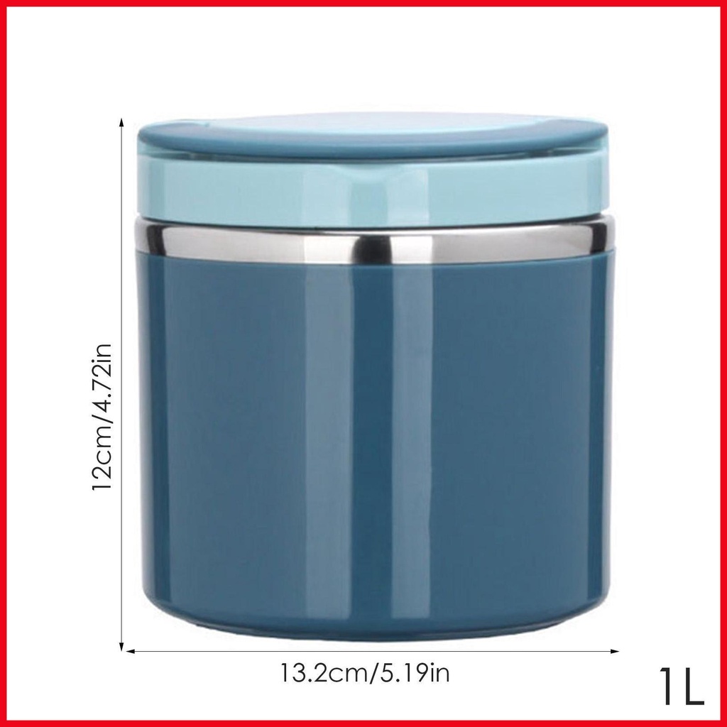 Bình giữ nhiệt thực phẩm 1000ml bình giữ nhiệt thực phẩm cho thức ăn nóng bình giữ nhiệt bình đựng thức ăn trưa cách nhiệt hộp cơm bento lý tưởng cho iadvn