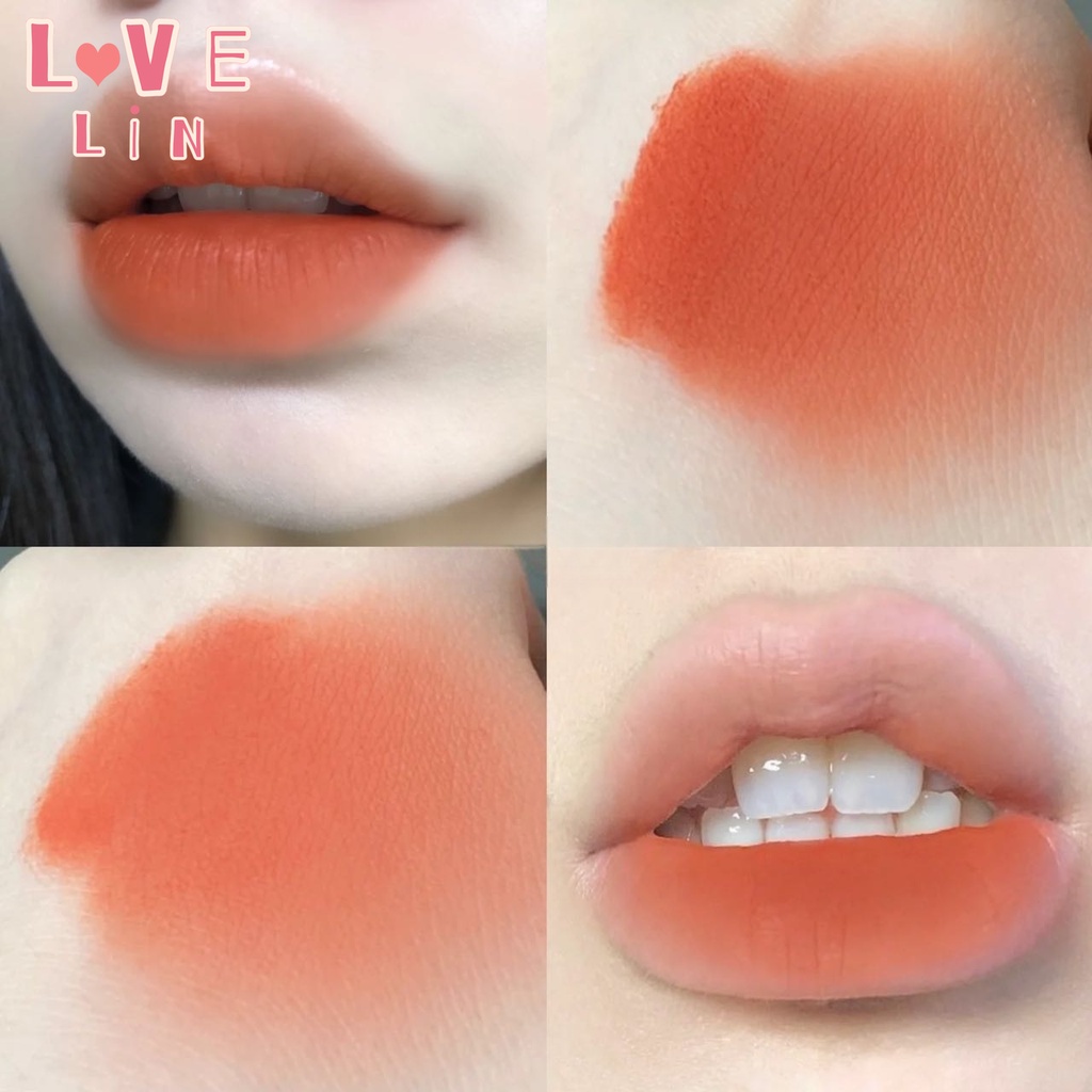 Gấu ge ge ge gấu dễ thương thỏ nhung bùn sương mù mặt nhung mờ không chạm cốc không phai môi