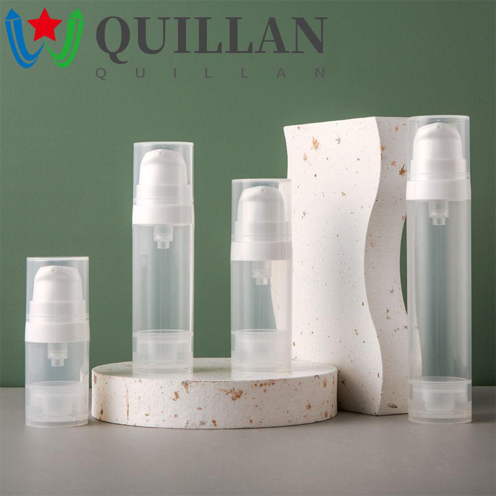 Quillan chai bơm chân không trong suốt 5/10/15 / 25ml dụng cụ phân phối kem cho phụ nữ đồ vệ sinh rỗng chai nền chất lỏng chai có thể nạp lại
