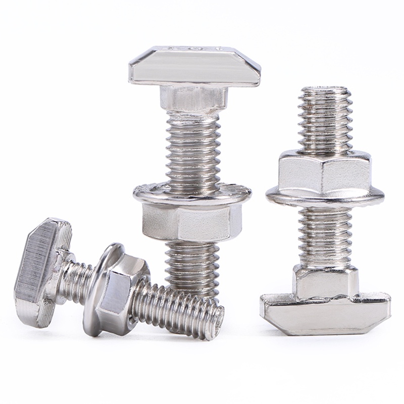 Bu Lông Đầu Vít Chữ t m5 m6 m8 t Bằng Nhôm Chuyên Dụng 20 / 30 / 40 / 45