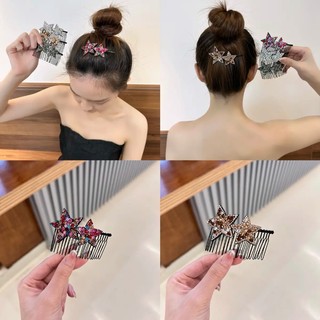 Lược cài tóc phối ngôi sao đính đá lấp lánh CHLINS