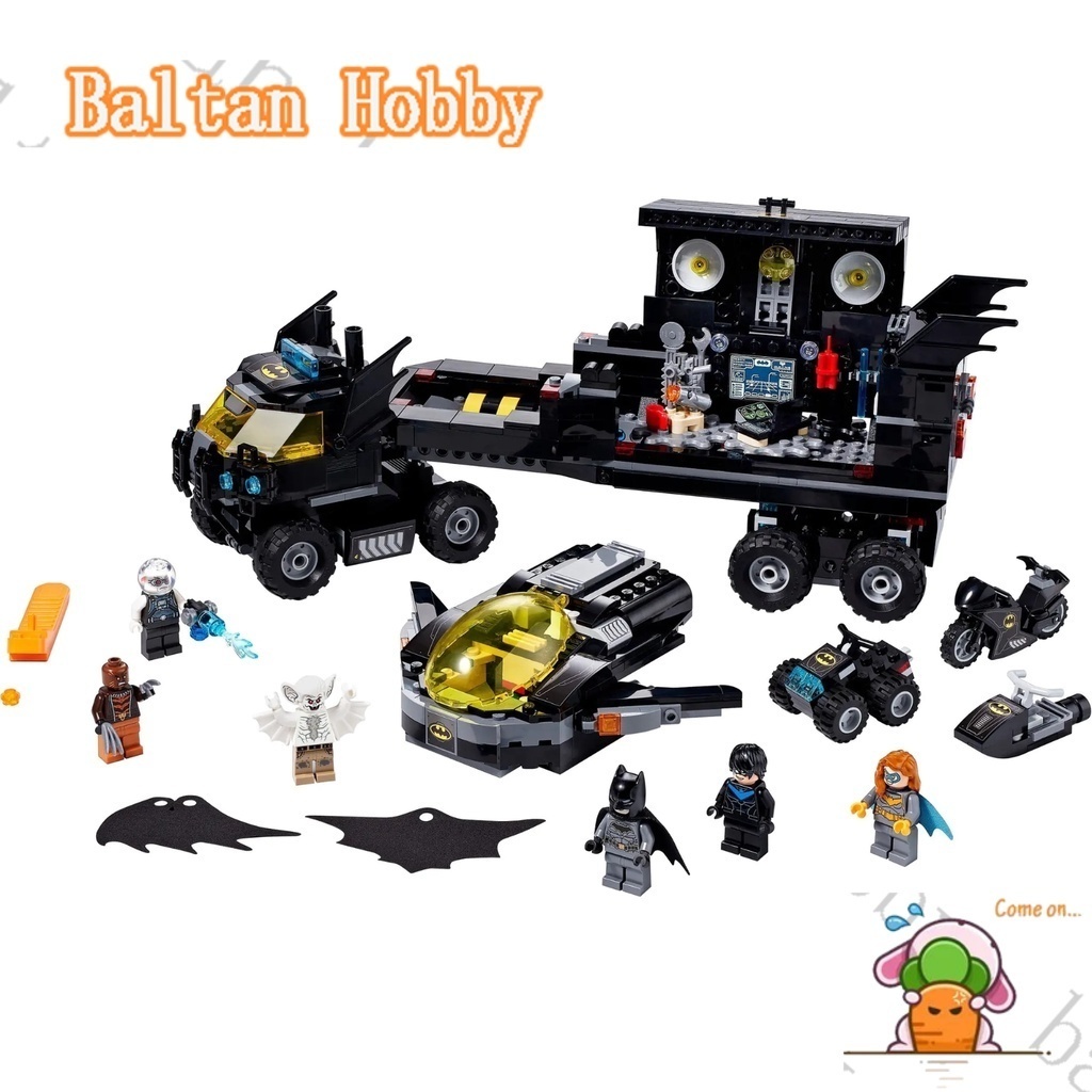 Baltan toy bh1 tương thích với super hero / dc / mobile bat base / 76160/11567 / building block / toy / boy es1