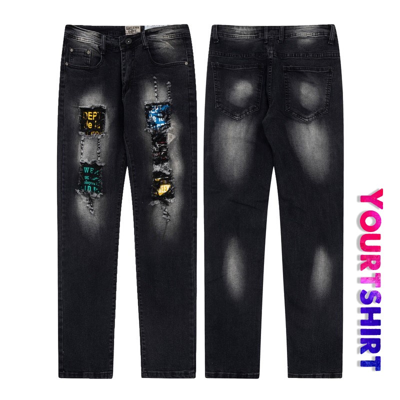 Trekking Quần jogger Vải Jean In Chữ Cá Tính Cho Nam