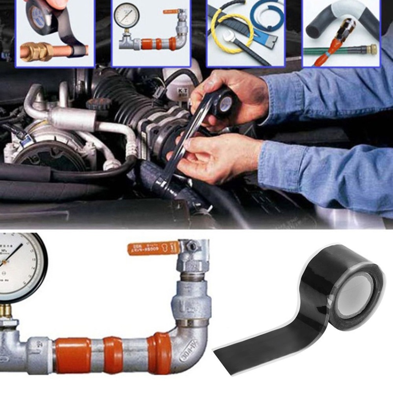 Băng Keo Silicon Tự Dính Chống Thấm Nước Chống Rò Rỉ Kích Thước 2.5Mx5Mm