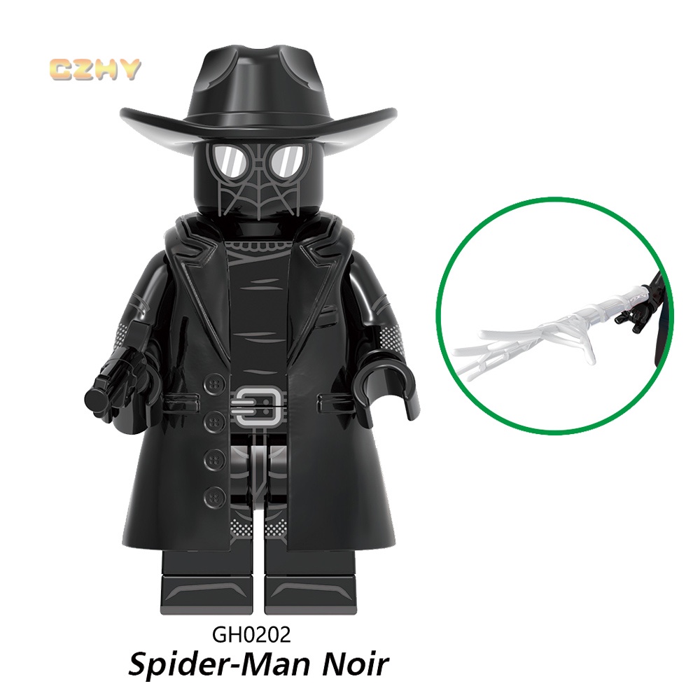 G0126 super heroes across the spider-verse scarlet spider peter parker building block figure toy