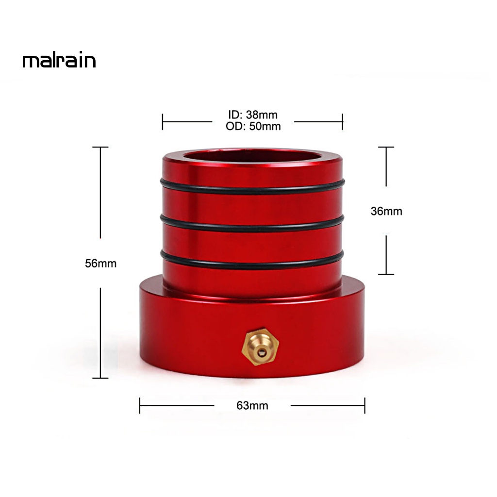 Bộ 2 Ống Niêm Phong Bằng Nhôm Chống Ăn Mòn Chống Rỉ Dễ Lắp Đặt Có Thể Tái Sử Dụng Cho Xe Jeep