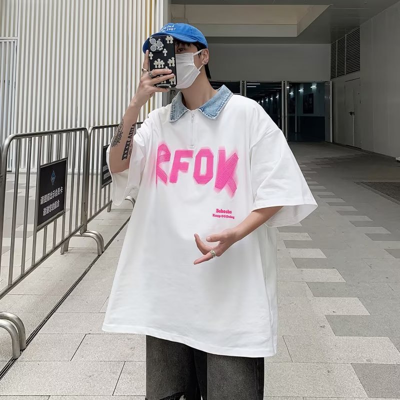 Áo Thun POLO Tay Lửng Phong Cách Thời Trang Mới 2023