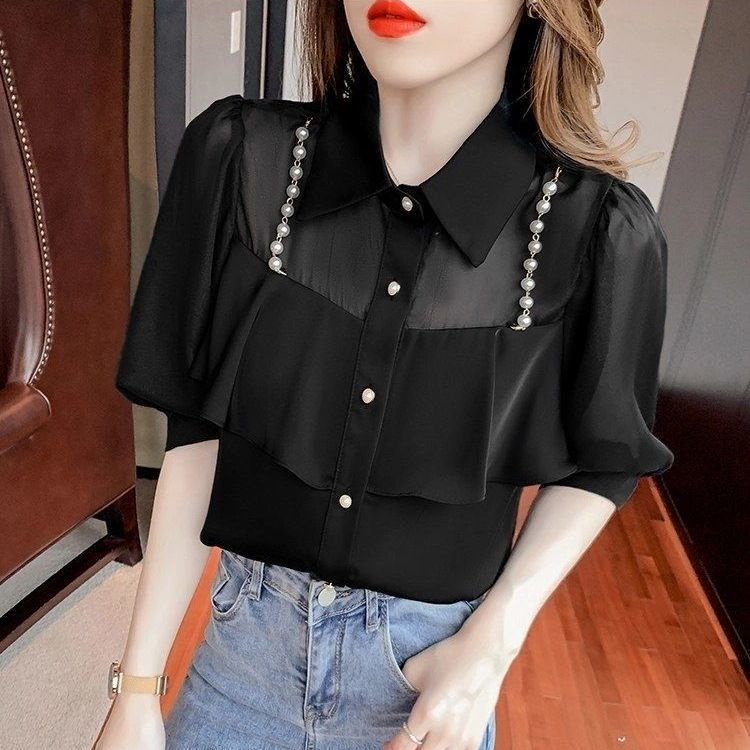 Áo Sơ Mi Ngắn Tay Dáng Rộng Thời Trang Mùa Hè Cá Tính