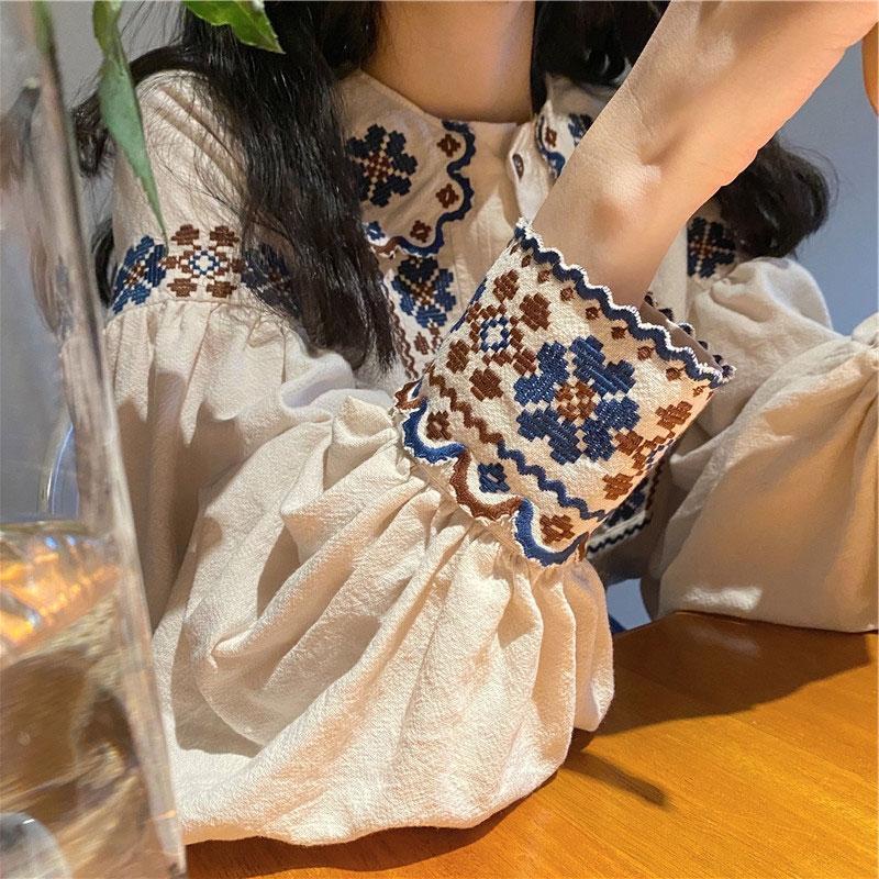 Bộ Áo Sơ Mi + Chân Váy Đuôi Cá Phối Ren Thêu Họa Tiết Phong Cách Công Nghiệp Cổ Điển Thời Trang Xuân Thu Mới Cho Nữ 3MQ0