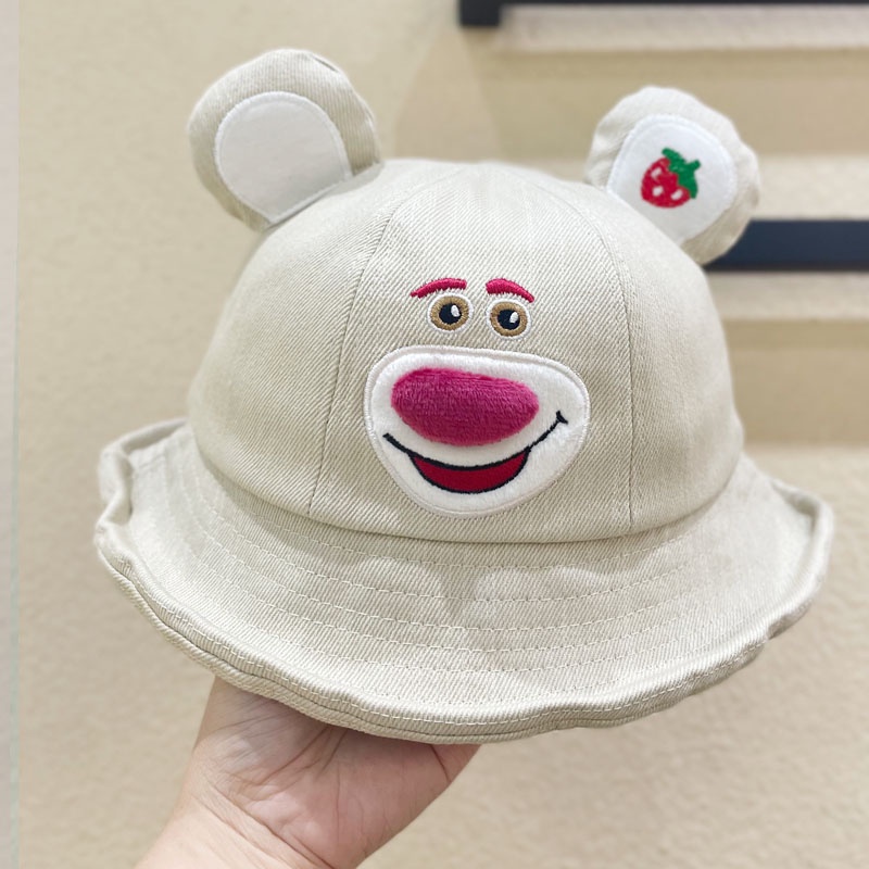 Mũ Tai Gấu Dễ Thương Chống Nắng Thời Trang Xuân Hè Cho Nữ