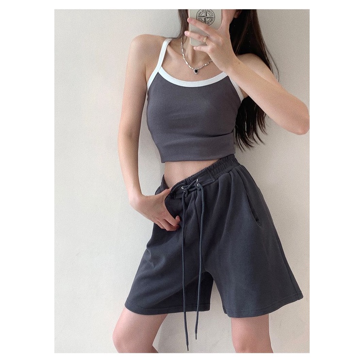 NRVP Quần Short Thể Thao Dáng Rộng Phong Cách Thời Trang Hàn Quốc