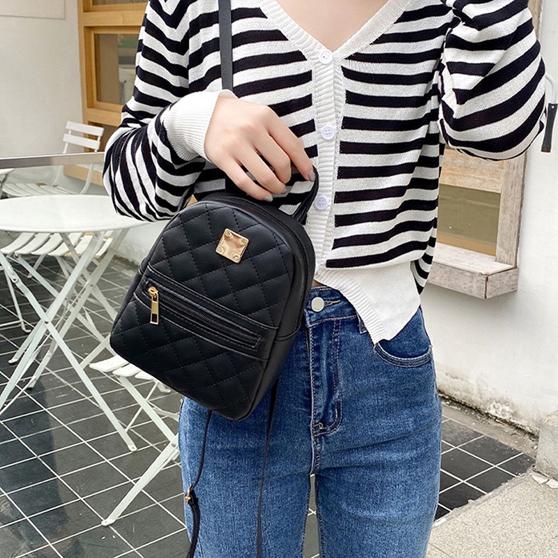 Ba Lô Mini Đựng Điện Thoại Đa Năng Cho Nữ