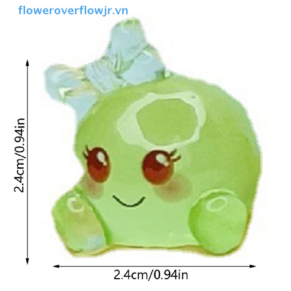 1 Đồ trang trí Bong Bóng Dạ Quang Mini FJR Bằng Nhựa Resin Trang Trí Sân Vườn