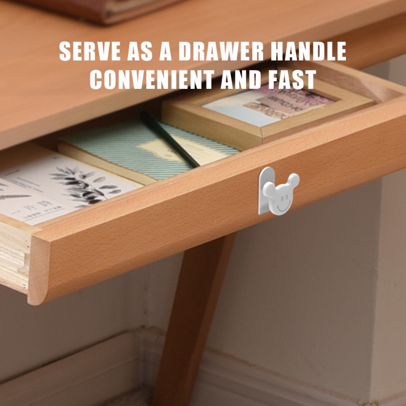 Giá Đỡ Cuộn Dây Cáp Hình Mặt Cười Đa Năng Tiện Dụng Cho Nhà Bếp