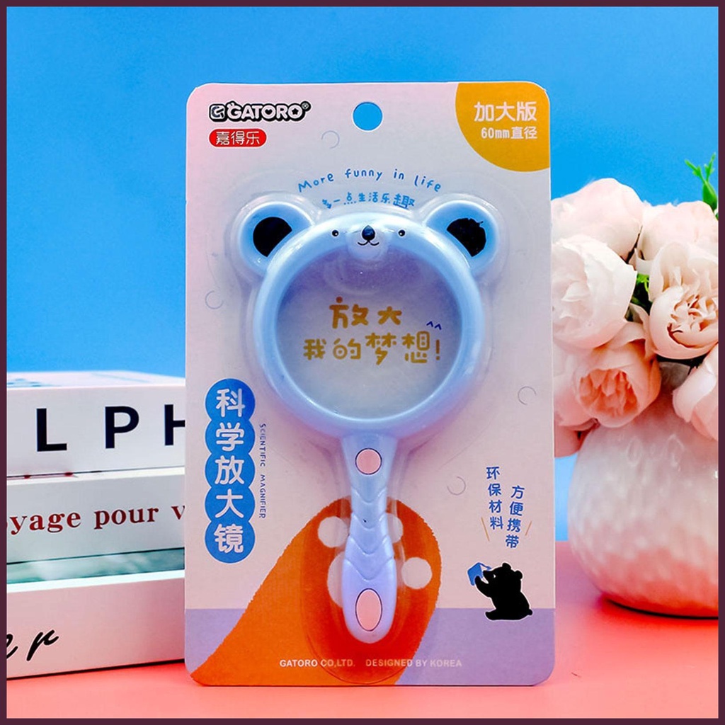 Kính Lúp Phóng Đại 3X Cầm Tay Tiện Dụng Cho Bé