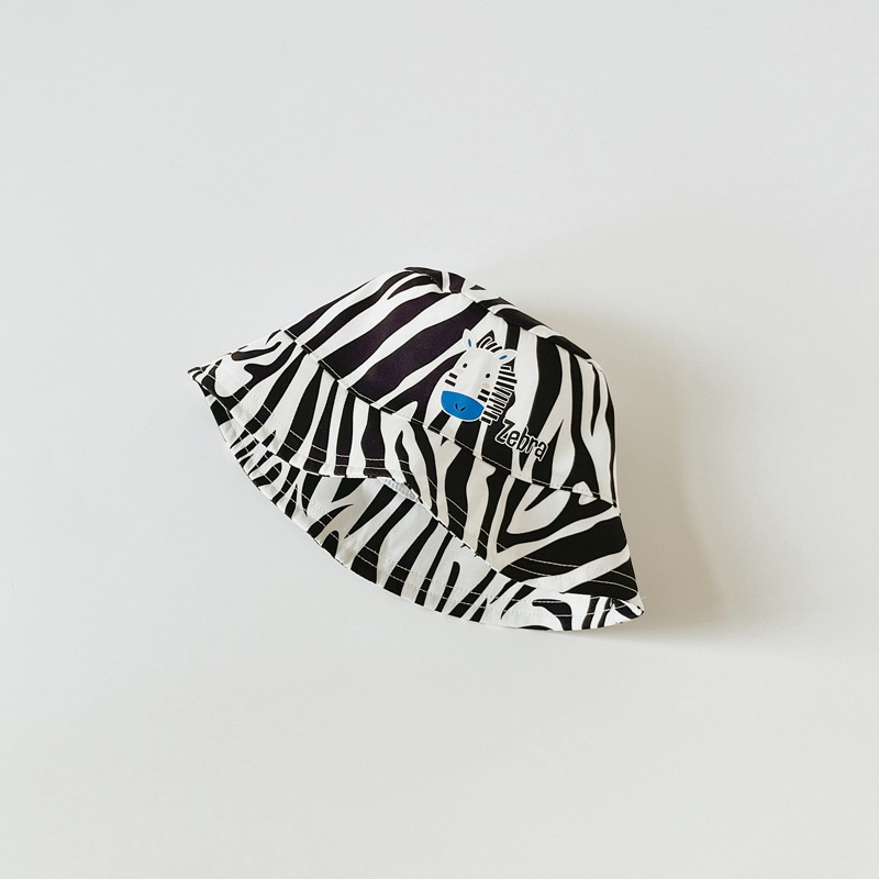 Nón Tai Bèo Vành Rộng Họa Tiết Gấu Hoạt Hình Thời Trang Xuân Hè Cho Bé 6-24 Tháng Tuổi