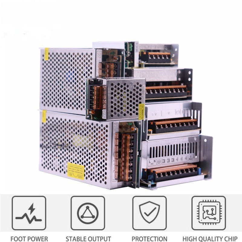 Bộ Cung CấP Và ChuyểN ĐổI ĐiệN AC110V / AC220V Sang DC24V 1A 2A 3A 5A 10A Cho Dây ĐèN DC24V