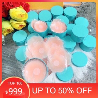 Hộp 5 Cặp Dán Ngực Silicon Sử Dụng Nhiều Lần Siêu Dính 306