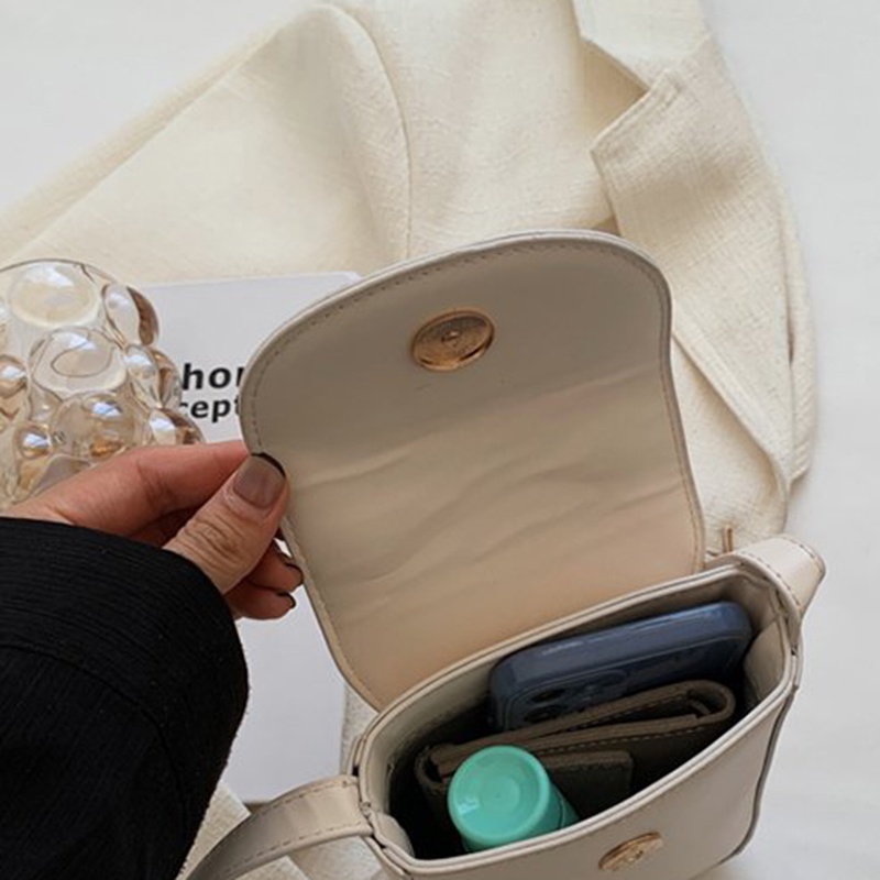 Túi Đeo Chéo Vai Bằng Lụa Thời Trang Đơn Giản Dễ Phối Đồ Cho Nữ