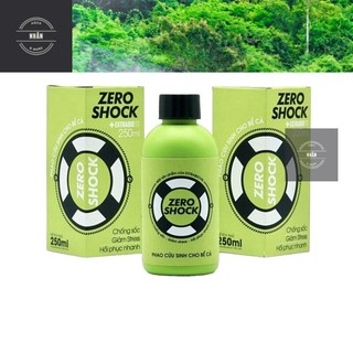 Zero shock xử lý nước, giảm stress, phao cứu sinh cá cảnh - nhhân aqua- giao hàng cực nhanh !