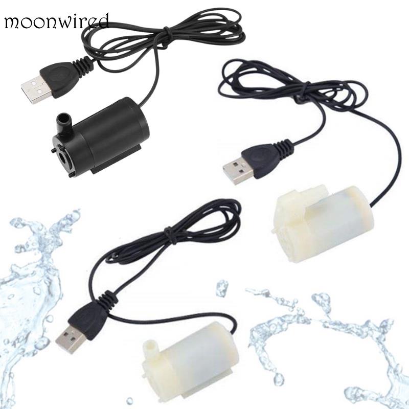 Bộ Động Cơ Bơm Nước Mini Tiếng Ồn Thấp USB 5V 120L / H Tự Làm