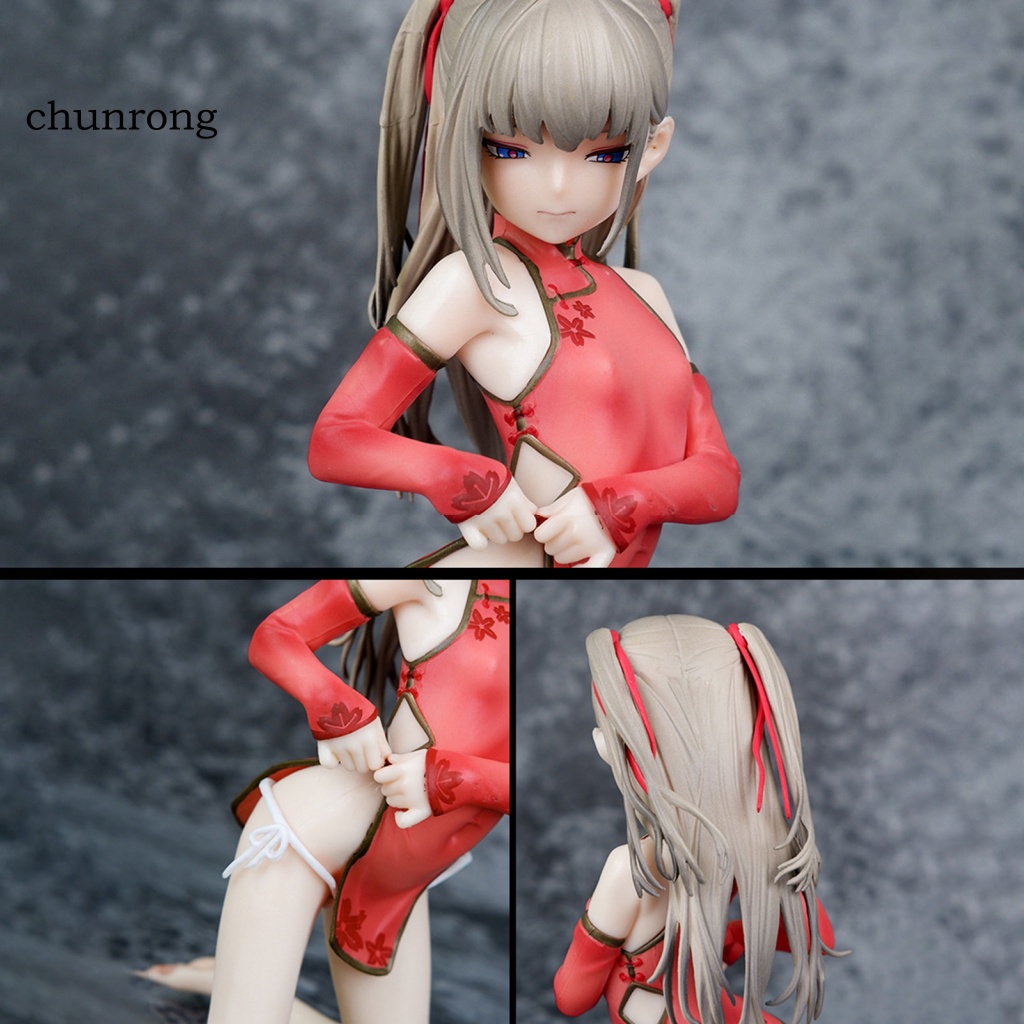 Mô Hình Nhân Vật Alice Mặc Sườn Xám Để Bàn Chống Trầy Không Phai