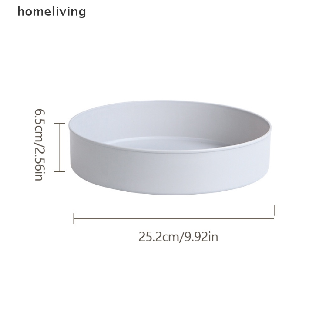 Khay Tròn Xoay 360 Độ Đựng Gia Vị / Mỹ Phẩm / Đồ Dùng Nhà Bếp / Phòng Tắm Chống Trượt