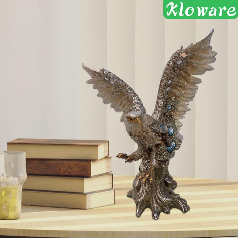 Mô Hình Chim Đại Bàng Bằng Nhựa Resin Để Bàn Trang Trí