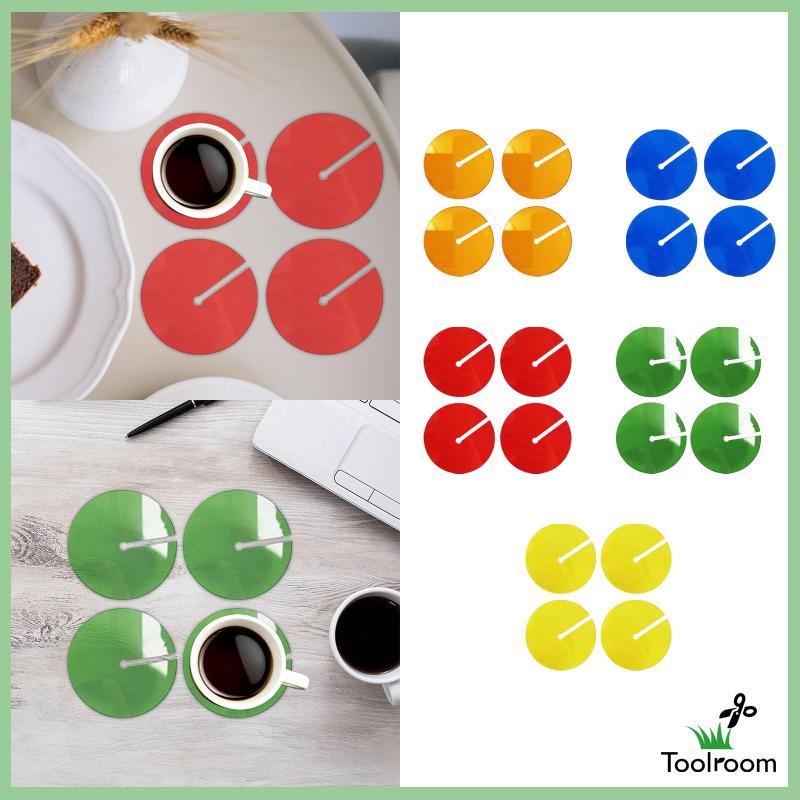 Set 4 Cốc Uống Cà Phê Tiện Dụng Cho Nhà Bếp