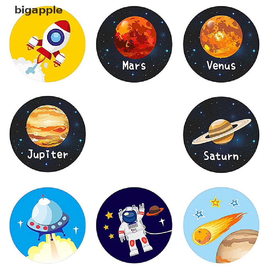 Sticker Hành Tinh 2.5cm Dùng Làm Phần Thưởng Cho Bé